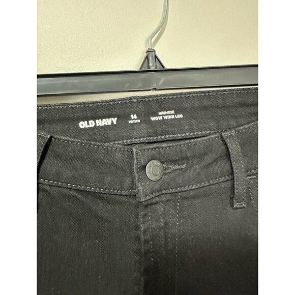 NWT Old Navy Wow Wide Leg High Waisted 14P Short in JACK BLACK - Picture 9 of 10